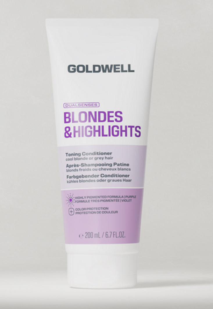 DUALSENSES BLONDE & HIGHLIGHTS TONING CONTITIONER 200ML