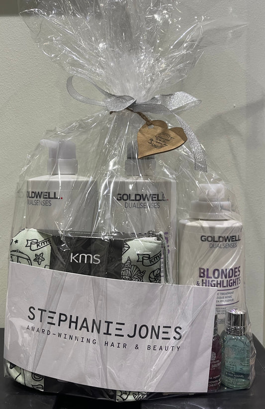 Goldwell dualsenses blondes and highlights exclusive Christmas hamper
