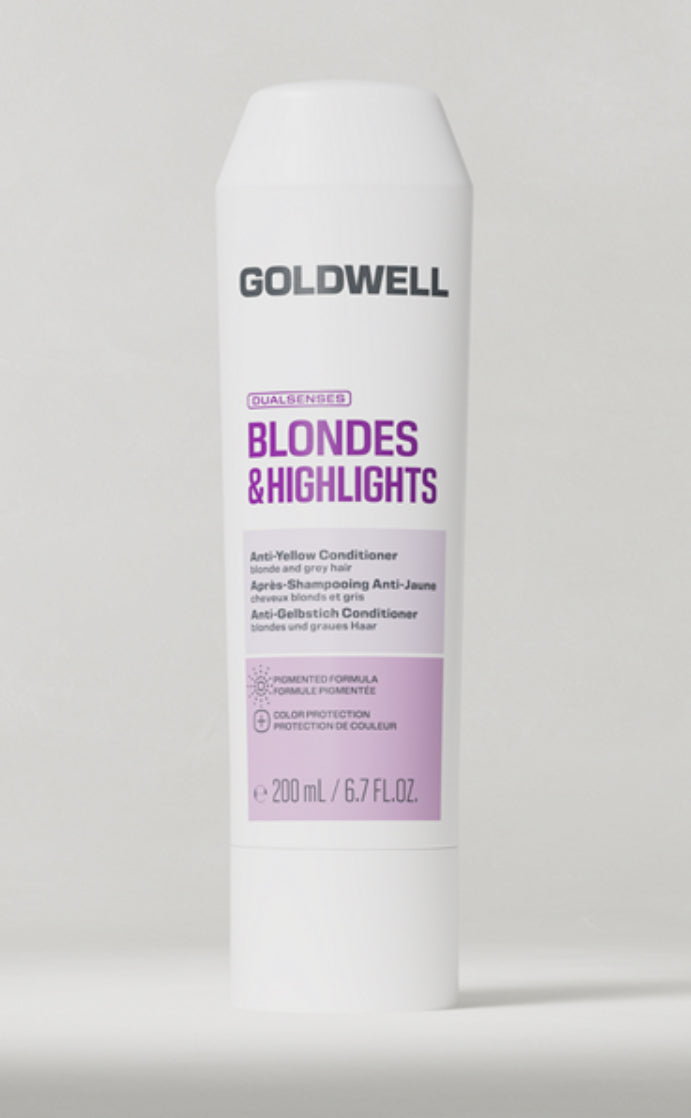 DUALSENSES BLONDES & HIGHLIGHTS ANTI-YELLOW CONDITIONER 200ML