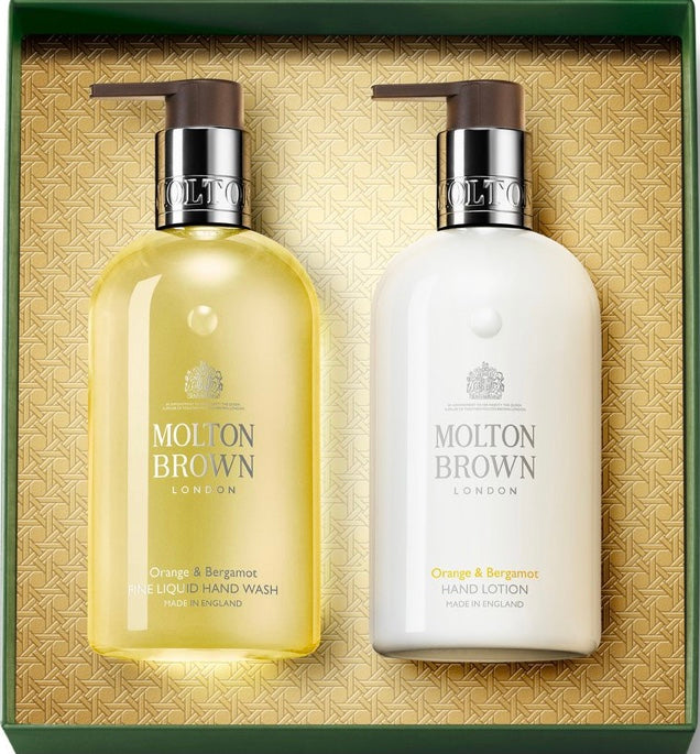 Molton Brown Orange and Bergamot Handwash and Hand Lotion Christmas Set